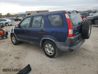 2005 Honda CR-V LX with VIN JHLRD68595C005981, listed as a Copart auction lot 79957394 with 188,472 mi miles and Salvage Title. Bid and sale history available at carsss.com. Image 2.
