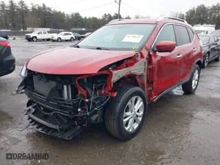 2016 Nissan Rogue SV with VIN KNMAT2MV6GP677388, listed as a IAAI auction lot 41770025 with 149634 miles. Bid and sale history available at carsss.com. Image 19.