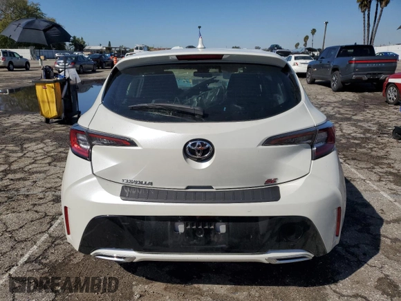 2019 Toyota Corolla Hatchback SE with VIN JTNK4RBE8K3045968, listed as a Copart auction lot 46099464 with 13,802 mi miles and Salvage Title. Bid and sale history available at carsss.com. Image 6.