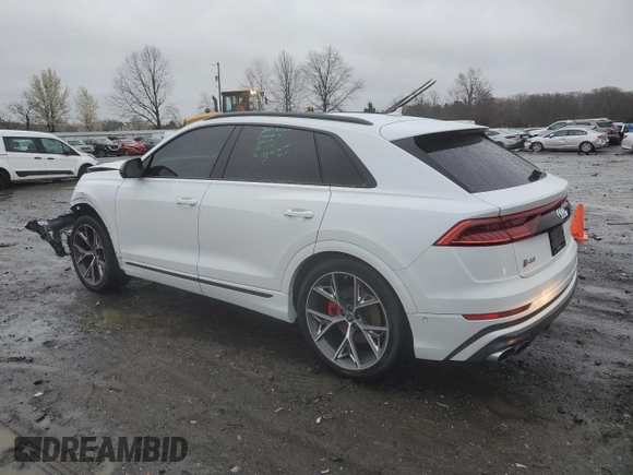 2023 Audi SQ8 Premium Plus z VIN WA1AWBF18PD007077, wystawiony jako Copart lot #49072304 z przebiegiem 27 554 mil mil oraz . Historia ofert i sprzedaży dostępna na DreamBid. Obrazek 2.