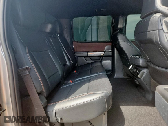 2023 Ford F-150 XL with VIN 1FTFW1ED3PFB64344, listed as a Copart auction lot 55409115 with 20,817 mi miles and Salvage title. Bid and sale history available at DreamBid. Image 10.
