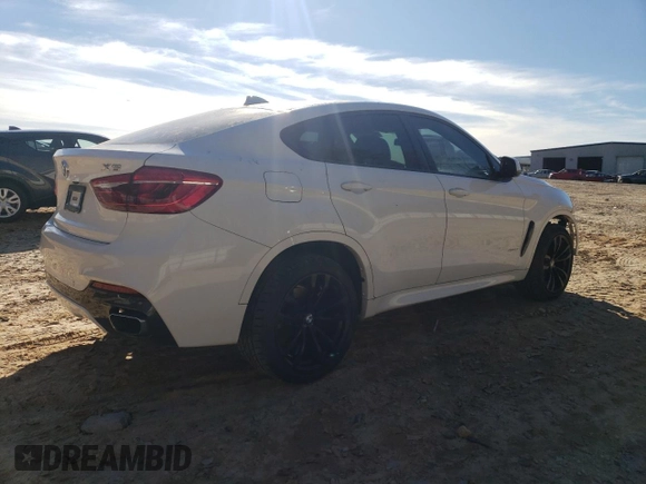 2017 BMW X6 xDrive35i with VIN 5UXKU2C33H0U28542, listed as a Copart auction lot 80585473 with 93,460 mi miles. Bid and sale history available at carsss.com. Image 3.
