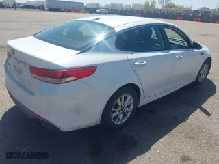 2016 Kia Optima LX with VIN 5XXGT4L37GG043391, listed as a IAAI auction lot 42029630 with 108,511 mi miles. Bid and sale history available at carsss.com. Image 4.