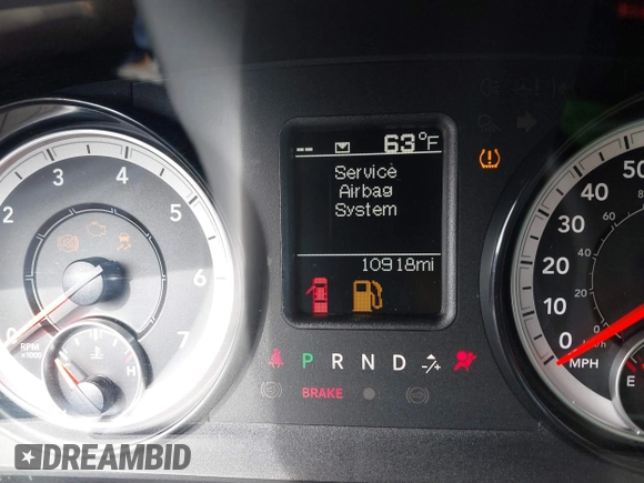 2023 Ram 1500 Classic Tradesman with VIN 3C6RR6KG5PG550852, listed as a IAAI auction lot 41818540 with 10,918 mi miles. Bid and sale history available at carsss.com. Image 7.