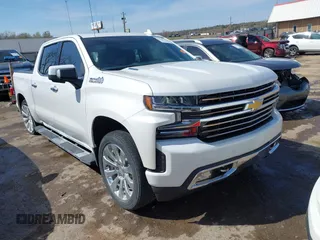 2021 Chevrolet Silverado 1500 High Country with VIN 3GCUYHET6MG128594, listed as a IAAI auction lot 41900736 with 51,680 mi miles. Bid and sale history available at carsss.com. Image 1.