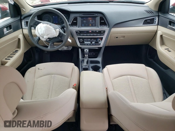 2017 Hyundai Sonata Sport with VIN 5NPE34AF4HH557449, listed as a Copart auction lot 53828695 with 32,103 mi miles and Salvage Title. Bid and sale history available at carsss.com. Image 8.