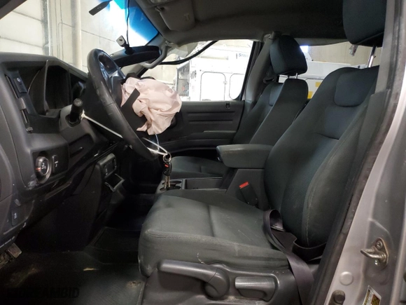 2013 Honda Ridgeline Sport with VIN 5FPYK1F74DB005983, listed as a Copart auction lot 45677195 with 161,955 mi miles and Salvage Title. Bid and sale history available at carsss.com. Image 7.