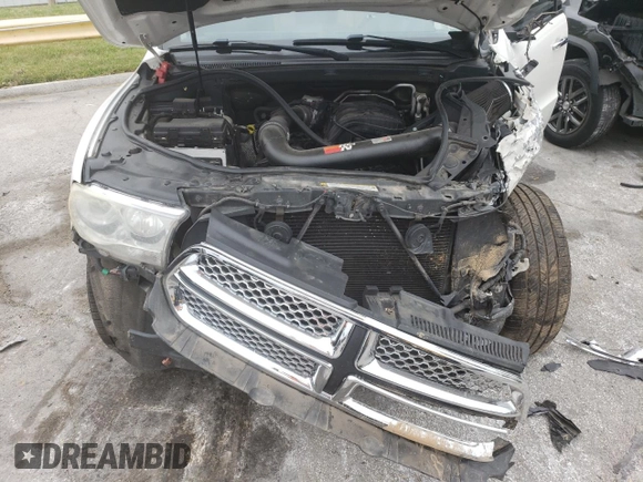 2011 Dodge Durango Citadel with VIN 1D4RD5GG4BC711295, listed as a Copart auction lot 71058884 with 208,639 mi miles and Salvage title. Bid and sale history available at DreamBid. Image 12.