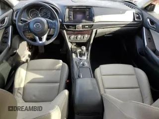 2014 Mazda 6 i Touring with VIN JM1GJ1V65E1144207, listed as a Copart auction lot 47809125 with 176,009 mi miles and Salvage Title. Bid and sale history available at carsss.com. Image 8.