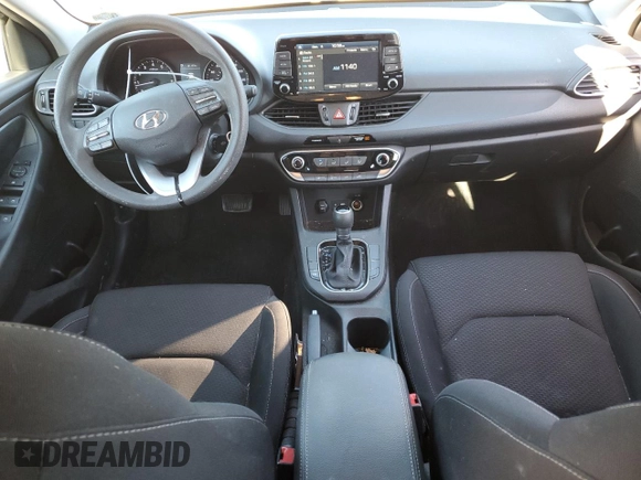 2018 Hyundai Elantra with VIN KMHH35LE9JU023894, listed as a Copart auction lot 83696454 with 65,030 mi miles and Salvage Title. Bid and sale history available at DreamBid. Image 8.