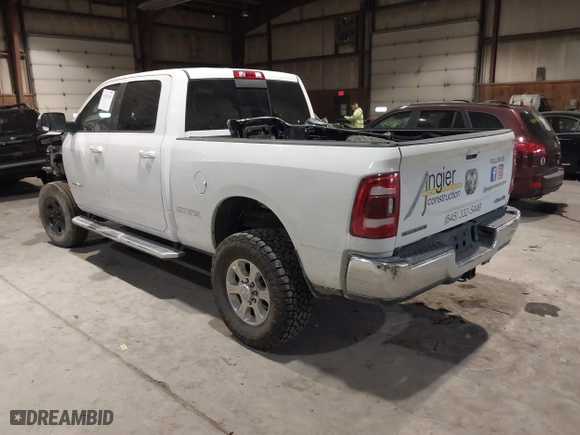 2020 Ram 2500 Big Horn with VIN 3C6UR5DJ3LG112726, listed as a IAAI auction lot 41381429 with 78,143 mi miles. Bid and sale history available at carsss.com. Image 3.