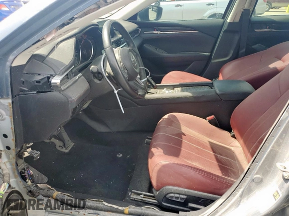 2021 Mazda 6 Carbon Edition with VIN JM1GL1WY7M1602094, listed as a Copart auction lot 50525895 with 15,214 mi miles and Salvage Title. Bid and sale history available at DreamBid. Image 7.