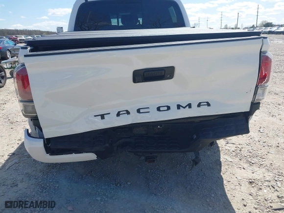 2023 Toyota Tacoma 4WD SR with VIN 3TMCZ5AN8PM647523, listed as a IAAI auction lot 41887896 with 17,864 mi miles. Bid and sale history available at carsss.com. Image 6.