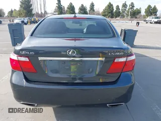 2008 Lexus LS 460 with VIN JTHBL46F185079002, listed as a IAAI auction lot 41724629 with Not Provided miles and . Bid and sale history available at DreamBid. Image 16.