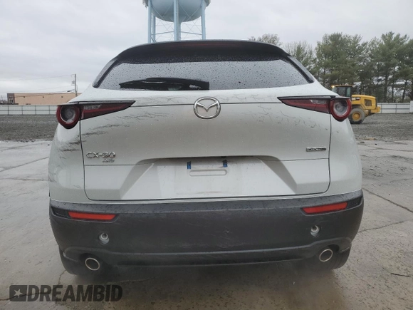 2024 Mazda CX-30 S Select Sport with VIN 3MVDMBBM5RM600667, listed as a Copart auction lot 51250715 with 17,690 mi miles and Salvage Title. Bid and sale history available at DreamBid. Image 6.