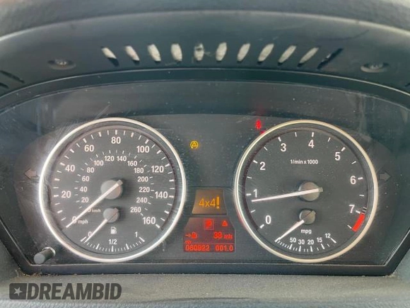 2008 BMW X5 3.0si with VIN 5UXFE43548L007391, listed as a Copart auction lot 46553245 with 60,922 mi miles and Clean Title. Bid and sale history available at carsss.com. Image 8.