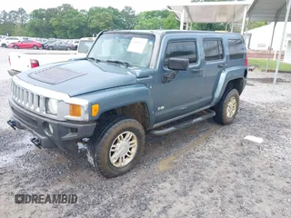 2007 Hummer H3 SUV with VIN 5GTDN13E078152249, listed as a IAAI auction lot 42086431 with 274,948 mi miles. Bid and sale history available at carsss.com. Image 2.