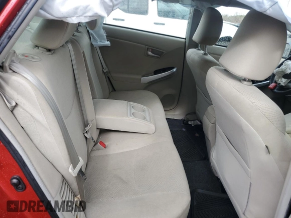 2013 Toyota Prius One with VIN JTDKN3DU7D5692033, listed as a Copart auction lot 47649055 with 118,991 mi miles and Salvage Title. Bid and sale history available at DreamBid. Image 10.
