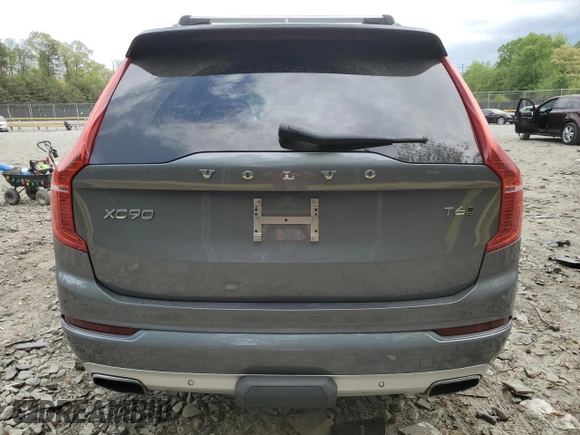 2018 Volvo XC90 Momentum with VIN YV4A22PK3J1200025, listed as a Copart auction lot 54057435 with 125,972 mi miles and Salvage title. Bid and sale history available at DreamBid. Image 6.