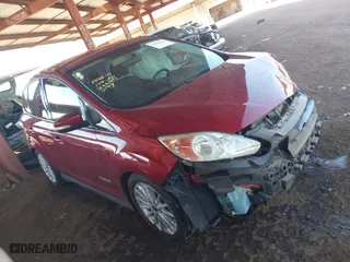 2015 Ford C-Max Hybrid SE with VIN 1FADP5AU9FL120193, listed as a IAAI auction lot 41658230 with 76,694 mi miles. Bid and sale history available at carsss.com. Image 1.