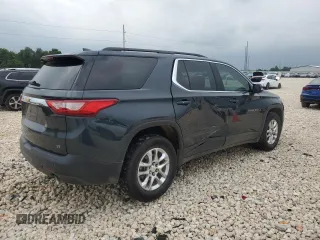 2019 Chevrolet Traverse LT Cloth z VIN 1GNEVGKW9KJ281947, wystawiony jako Copart lot #55349625 z przebiegiem 86 559 mil mil oraz Szkoda całkowita • Salvage title. Historia ofert i sprzedaży dostępna na DreamBid. Obrazek 3.