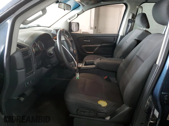 2015 Nissan Titan SL with VIN 1N6AA0EC1FN509625, listed as a Copart auction lot 41700575 with 100,327 mi miles and Salvage Title. Bid and sale history available at carsss.com. Image 7.