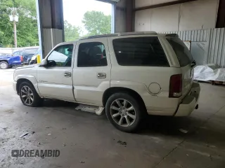 2002 Cadillac Escalade z VIN 1GYEC63T22R234266, wystawiony jako Copart lot #53041985 z przebiegiem 186 571 mil mil oraz Szkody całkowita. Historia ofert i sprzedaży dostępna na DreamBid. Obrazek 2.