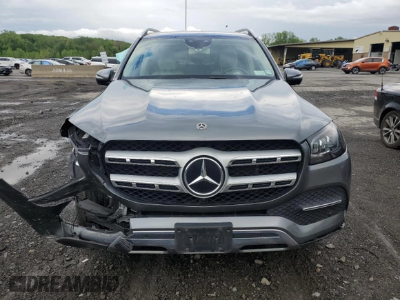 2020 Mercedes-Benz GLS 450 with VIN 4JGFF5KE5LA147665, listed as a Copart auction lot 55346945 with 58,211 mi miles and Salvage Title. Bid and sale history available at DreamBid. Image 5.