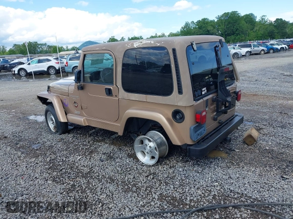 1999 Jeep Wrangler Sahara with VIN 1J4FY49S3XP407594, listed as a IAAI auction lot 42369363 with 253,780 mi miles and . Bid and sale history available at DreamBid. Image 3.
