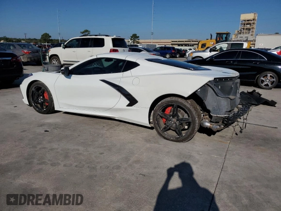 2021 Chevrolet Corvette 1LT with VIN 1G1YA2D44M5115338, listed as a Copart auction lot 74716514 with 36,102 mi miles and Salvage Title. Bid and sale history available at carsss.com. Image 2.