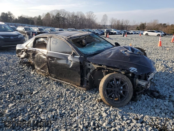 2014 Audi A4 Premium Plus with VIN WAUFFAFL2EN018085, listed as a Copart auction lot 43868095 with 0 mi miles and Salvage Title. Bid and sale history available at carsss.com. Image 4.
