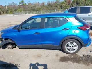2021 Nissan Kicks S with VIN 3N1CP5BV0ML522783, listed as a IAAI auction lot 41513003 with 55,312 mi miles. Bid and sale history available at carsss.com. Image 15.