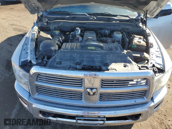 2012 Ram 2500 Laramie with VIN 3C6UD5FL9CG329386, listed as a Copart auction lot 46493155 with 157,958 mi miles and Salvage Title. Bid and sale history available at carsss.com. Image 11.