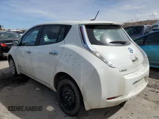 2015 Nissan LEAF SV with VIN 1N4AZ0CP2FC306391, listed as a Copart auction lot 45011273 with 56,669 mi miles. Bid and sale history available at carsss.com. Image 2.