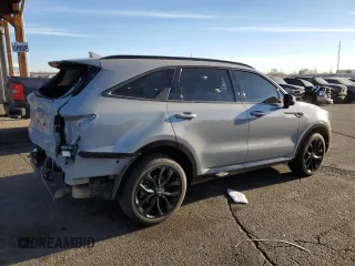 2022 Kia Sorento SX z VIN 5XYRKDLF0NG136154, wystawiony jako Copart lot #50433075 z przebiegiem 17 660 mil mil oraz Szkoda całkowita • Salvage title. Historia ofert i sprzedaży dostępna na DreamBid. Obrazek 3.