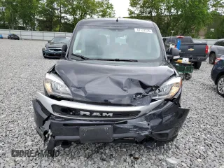 2022 Ram ProMaster City Cargo Tradesman with VIN ZFBHRFAB4N6Y68800, listed as a Copart auction lot 57137235 with 18,140 mi miles and Salvage title. Bid and sale history available at DreamBid. Image 5.
