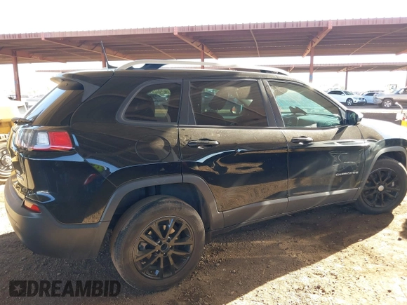 2021 Jeep Cherokee Latitude with VIN 1C4PJLCB2MD156274, listed as a IAAI auction lot 40850430 with 50,375 mi miles. Bid and sale history available at carsss.com. Image 13.