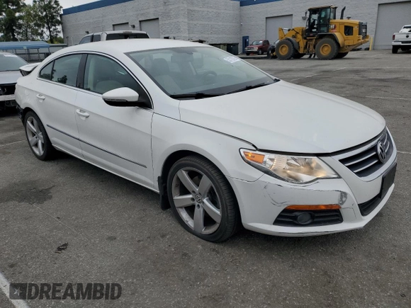 2012 Volkswagen CC Lux PZEV with VIN WVWHP7AN3CE502722, listed as a Copart auction lot 53119725 with 77,821 mi miles and Salvage Title. Bid and sale history available at carsss.com. Image 4.