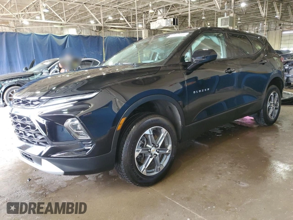 2024 Chevrolet Blazer LT with VIN 3GNKBCR44RS270517, listed as a Copart auction lot 51773935 with 11,055 mi miles and Non repairable. Bid and sale history available at DreamBid. Image 1.