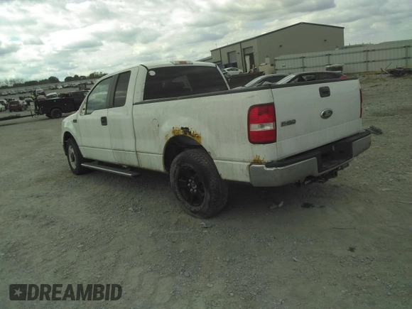 2008 Ford F-150 STX with VIN 1FTRX14W37KB42302, listed as a Copart auction lot 70220273 with 166,312 mi miles and Non Repairable. Bid and sale history available at carsss.com. Image 3.