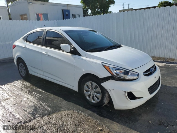 2016 Hyundai Accent SE with VIN KMHCT4AE7GU971078, listed as a Copart auction lot 50918275 with 56,145 mi miles and Clean Title. Bid and sale history available at carsss.com. Image 4.
