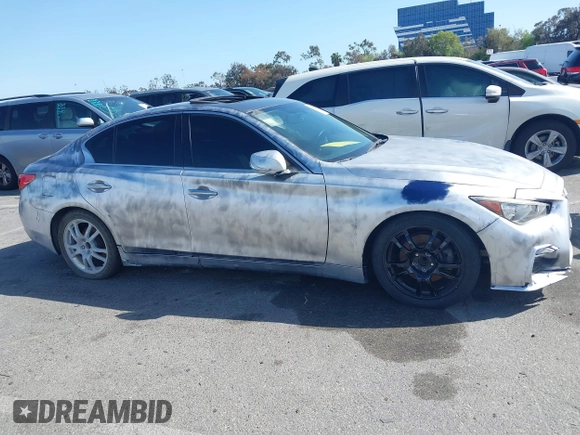 2015 Infiniti Q50 z VIN JN1BV7AP0FM332023, wystawiony jako IAAI lot #41960006 z przebiegiem 173 540 mil mil oraz . Historia ofert i sprzedaży dostępna na DreamBid. Obrazek 12.