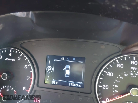 2016 Kia Optima EX with VIN 5XXGU4L3XGG052034, listed as a IAAI auction lot 41506088 with 87,509 mi miles and . Bid and sale history available at DreamBid. Image 16.