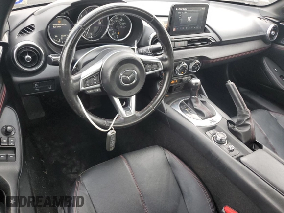 2018 Mazda MX-5 Miata Grand Touring with VIN JM1NDAM70J0200871, listed as a Copart auction lot 51517585 with 80,295 mi miles and Salvage title. Bid and sale history available at DreamBid. Image 8.