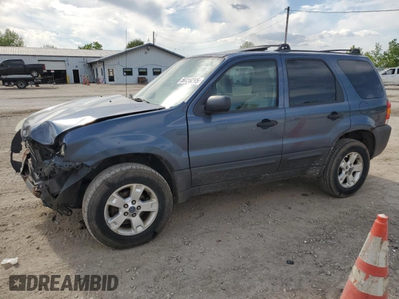 2006 Ford Escape XLT with VIN 1FMCU03196KA23467, listed as a Copart auction lot 56059295 with 162,314 mi miles and Salvage title. Bid and sale history available at DreamBid. Image 1.