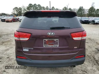 2016 Kia Sorento LX with VIN 5XYPG4A34GG181649, listed as a Copart auction lot 46247775 with 147,193 mi miles and Salvage Title. Bid and sale history available at carsss.com. Image 6.