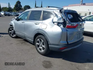2017 Honda CR-V EX-L with VIN 7FARW1H87HE011276, listed as a IAAI auction lot 41692286 with 91,850 mi miles. Bid and sale history available at carsss.com. Image 3.