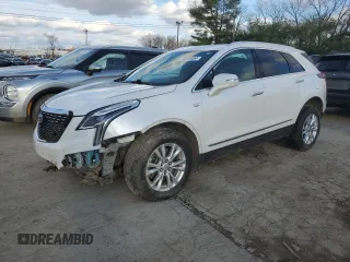 2021 Cadillac XT5 AWD Luxury z VIN 1GYKNBR42MZ142048, wystawiony jako Copart lot #86260694 z przebiegiem 86 744 mil mil oraz Szkoda całkowita • Salvage title. Historia ofert i sprzedaży dostępna na DreamBid. Obrazek 1.