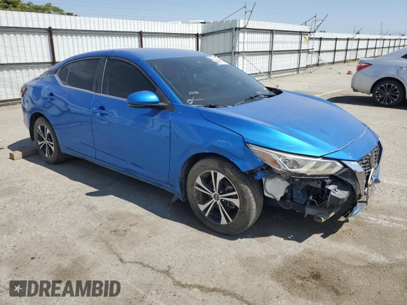 2020 Nissan Sentra with VIN N1AB8CV5LY238119, listed as a Copart auction lot 62393025 with Not provided miles and Clean title. Bid and sale history available at DreamBid. Image 4.