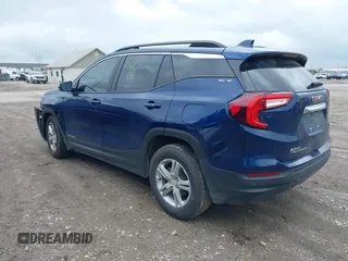 2022 GMC Terrain SLE z VIN 3GKALMEVXNL207775, wystawiony jako IAAI lot #42135647 z przebiegiem 52 288 mil mil oraz . Historia ofert i sprzedaży dostępna na DreamBid. Obrazek 3.